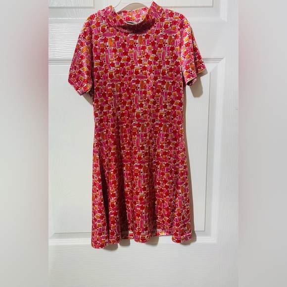 Vintage Girls Xilaration  70’s style velour dress size L - Picture 2 of 7
